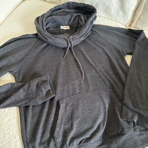 Gray Hooded Sweatshirt
